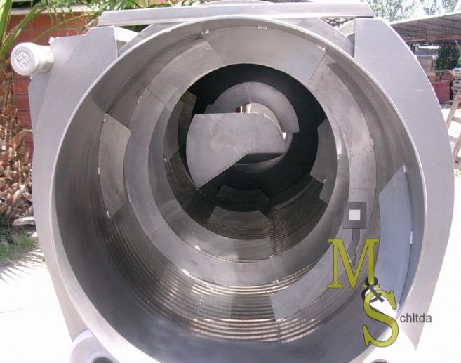 Estructuras en planta de energía